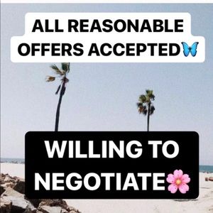 Reasonable offers are welcome~